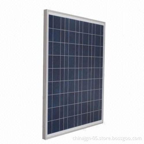 80W/18V Poly Solar Panels, Used for Solar Street Light, Measures 670x820x35mm